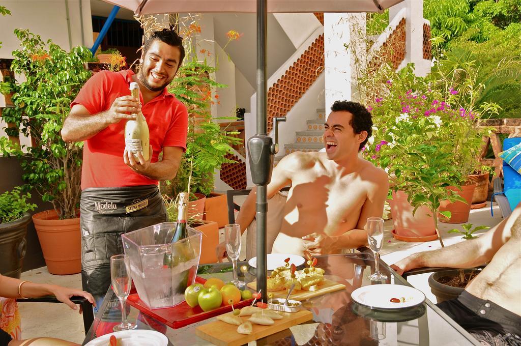 Villa Mercedes Petit Hotel-Adults Only Puerto Vallarta Bagian luar foto